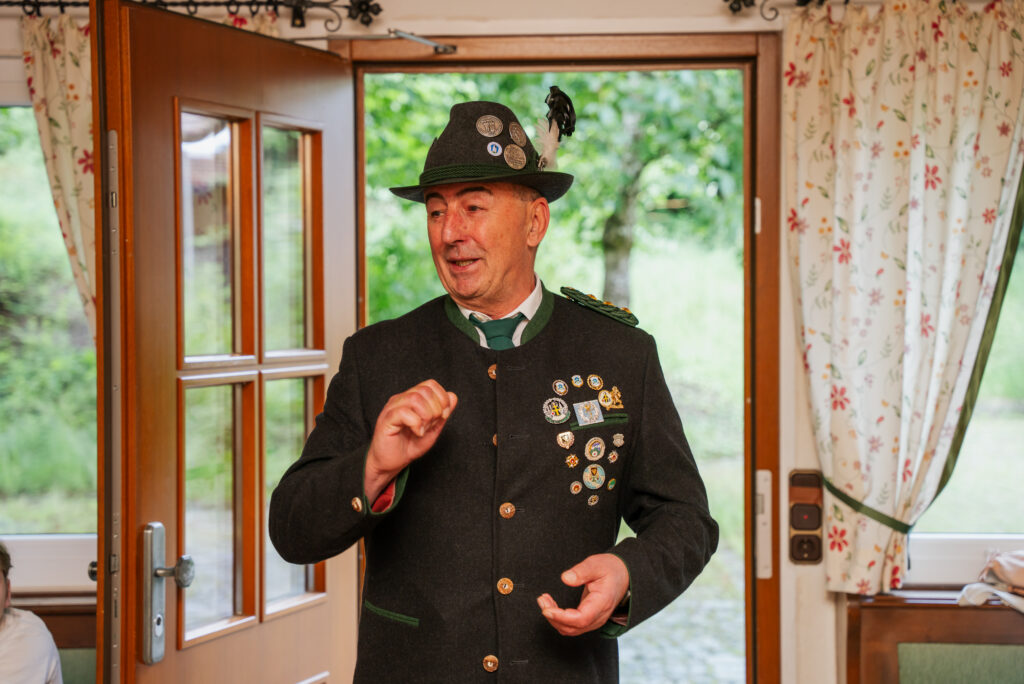Foto des 1. Schützenmeisters Wolfgang Kreuzer